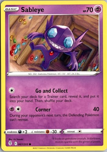 Evolving Skies - Sableye - 067/203 - NM/M