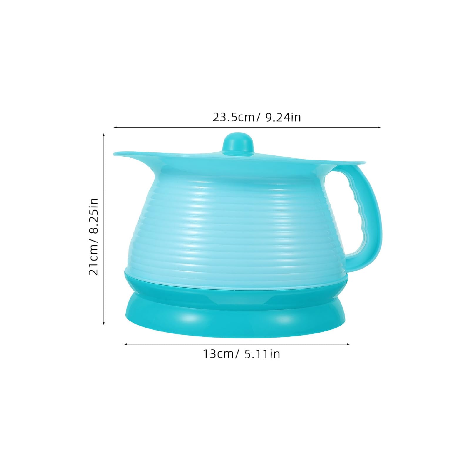 Garneck Portable Toilet for Lightweight Chamber Pot with Lid for Travel Camping and Car Rides Compact Urinal Basin for Boys Easy to Use and Store