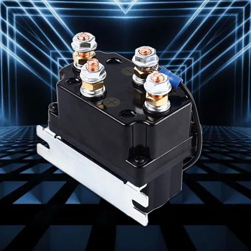 Contactor de cabrestante de 12V 250A con relés eléctricos y solenoide automotriz 7