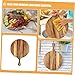 Unomor Charcuterie Tray with Handle Food Serving Board for Pizza Bread Western Dishes Elegant Kitchen Decor Idea for All Occasions