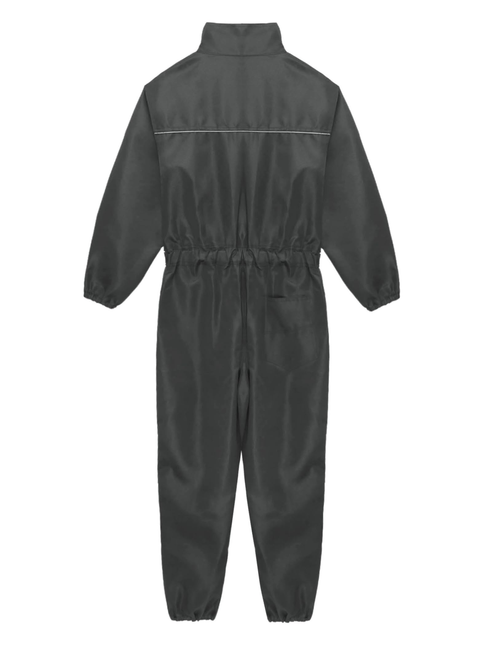 Combinaison De Travail Unisexe Pour Hommes Et Femmes Vêtements Professionnels Col Montant Costume De Travail En Coton Avec Fermeture Éclair Avant Et 5 Poches