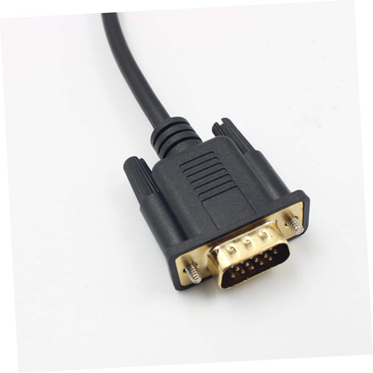 BRIGHTFUFU to Vga Cable Displayport to Vga to Vga Cable 6ft Black Mini Displayport to Vga Cable