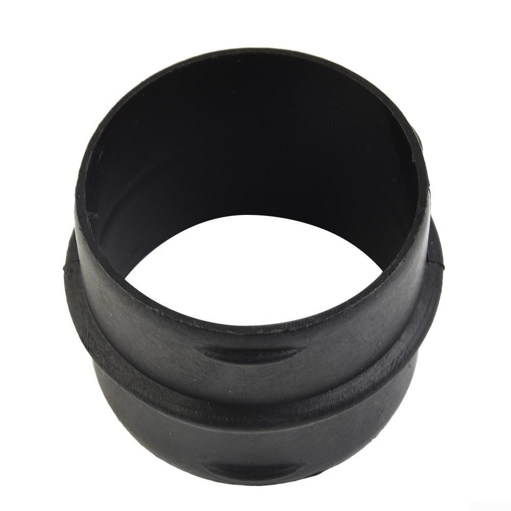 Yhenlovtt 221000010005 Connettore per condotto dell'aria da 60 mm, tubo di prolunga in plastica nera, compatibile con sistema di riscaldamento per auto Eberspacher-Webasto