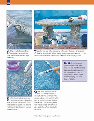 Outdoor Paint Techniques and Faux Finishes, Revised Edition: 25 Great Outdoor Finishes for Plaster, Wood, Cement, Metal, and Stone (Creative Homeowner) Step-by-Step Projects for Exterior Decorating - Image 7