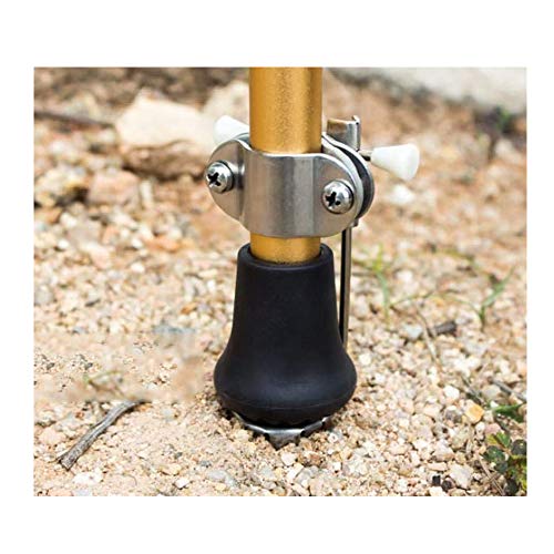 image for Ultrafun Cane Ice Tip Attachment Retractable 5 Prong Outdoor Ice Grip 