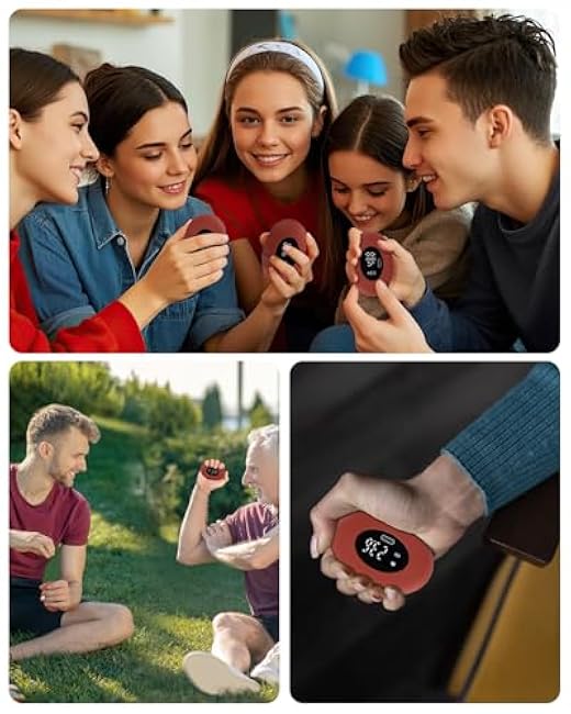 LOFICOPER Grip Strength Tester, Up to 396lbs/180kg Digital Hand Dynamometer, Grip Strength Measurement Meter with Counting, LED Display, Hand Gripper Strengthener for Sport Home School