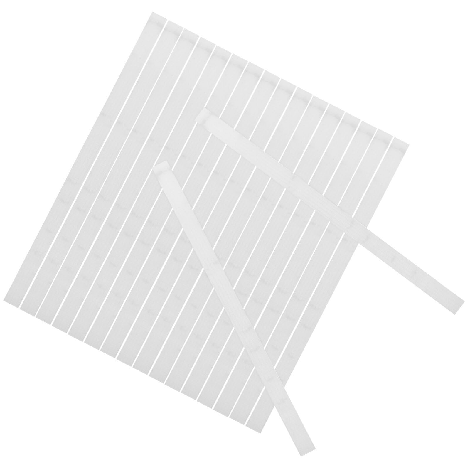VILLCASE 30pcs Mesh Backing Glue Strips for Bookbinding Repair Tape Craft Glue Office Supply