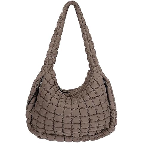 SDNWBNS Quilted Tote Bag with Pockets Cover