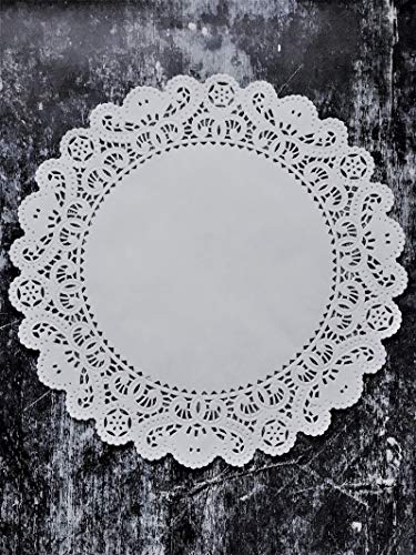 Thebakercelebrations Round Paper Lace Table Doilies – 12 Inch White Decorative Tableware Disposable Placemats; Made In Canada (Pack Of 50) #TOP1