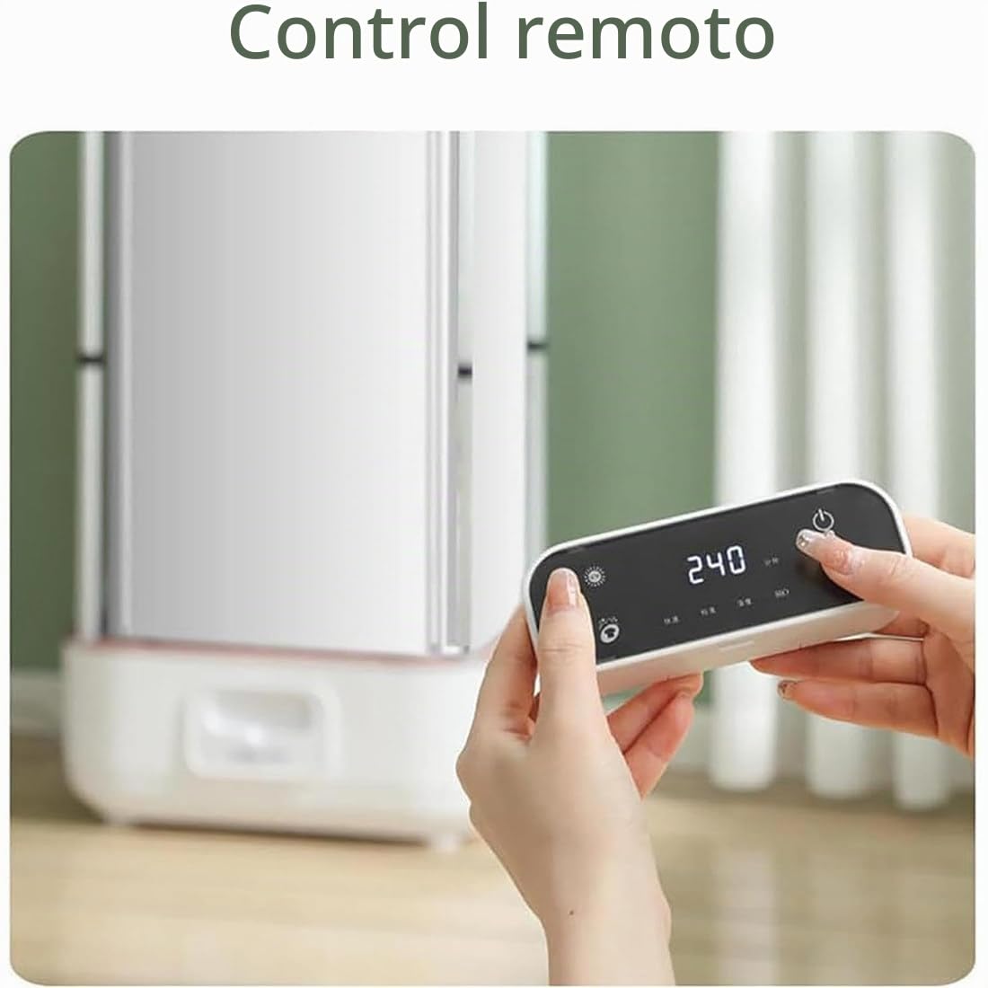 Armario De Vapor 900W, Secadora Ropa/Planchadora Automática Vapor para Eliminación De Arrugas, Sincronización Inteligente, Cuidado Automático De La Ropa