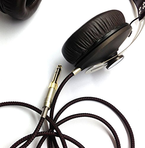 Image of NewFantasia Replacement Audio Upgrade Cable Compatible with Sennheiser Momentum, Momentum 2.0, HD1 Over-Ear On-Ear Headphones 1.8meters /5.9feet