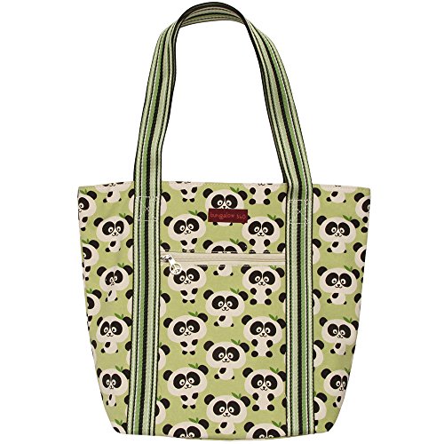 Bungalow 360 Striped Tote Bag (Panda)