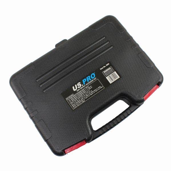 US PRO Narzędzia 18 szt. Zestaw akcesoriów udarowych 1/4" 3/8" 1/2" Napędy UJ Step Up/Down 3685