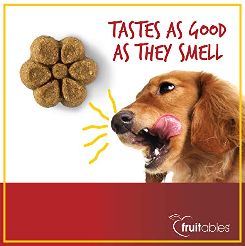 Fruitables Skinny Minis Grain Free Soft Dog Treats Apple Bacon Flavor (2 Pack) 5 Oz Each #TOP3