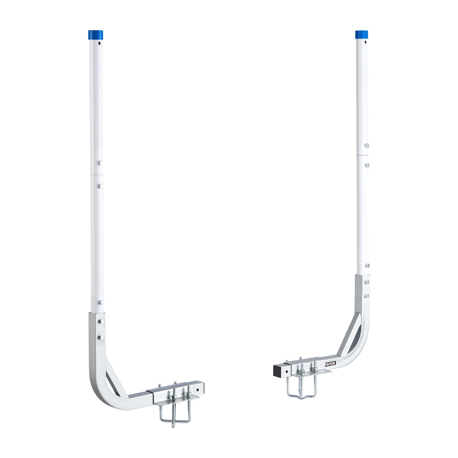 VEVOR Guida per Il rimorchio per Barca, 42,4 cm – 101,6 cm, aste per rimorchio Regolabili, 2 Guide per Barche da Sci, Barca da Pesca o rimorchio per Barca a Vela