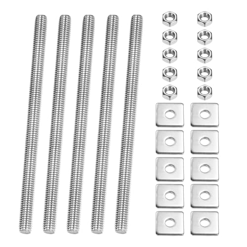 PATIKIL 5 tXbhbh M6 x 100mm 304XeXX`[ Ep OXbh o[X^bh ibgt XNGAbV[ pCvNvnK[ U{g