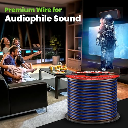 Cable de altavoz de calibre 12 Hifi de alta fidelidad para home cinema 7