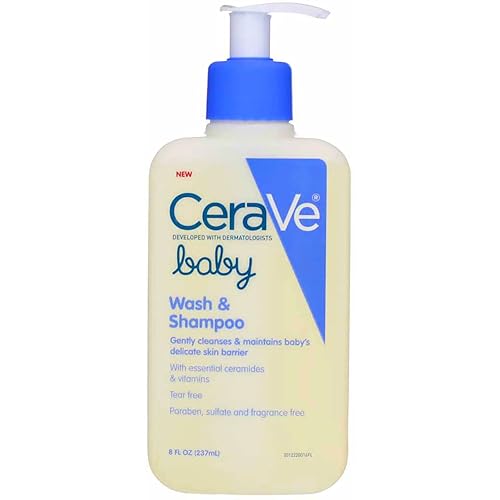 CeraVe Jabón y champú para bebés - 8 onzas, paquete de 5 de Valeant Pharm North Ameri