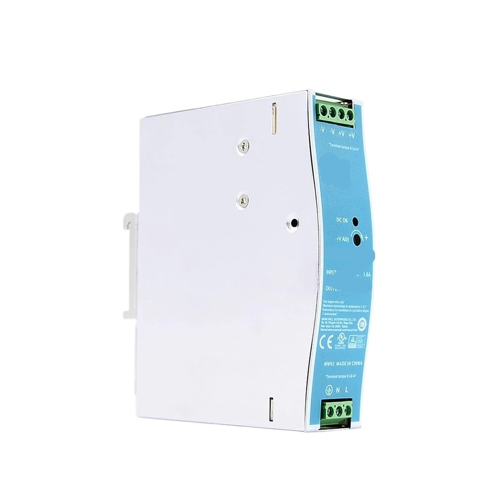 EDR-75-24 alimentation tension constante AC-DC pour rail DIN et éclairage