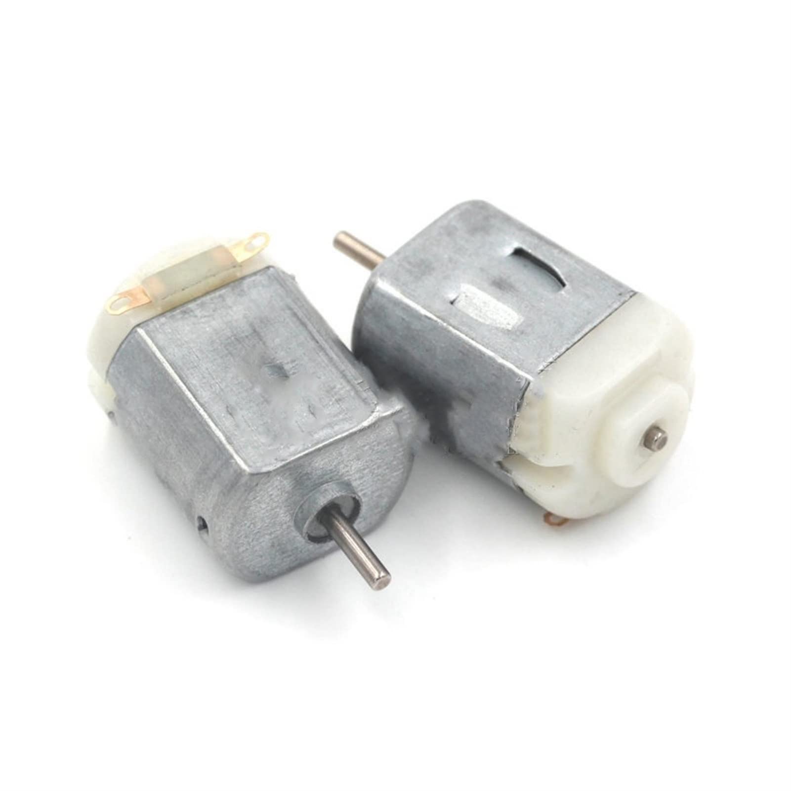 PEKMAR Couple de véhicule Micro Mini Cars Moteur, Moteur, Moteurs 1-6v DC, Moteur à Vapeur 130 DC, Moteur 6v, Inclut 2 Packs Science Electronics