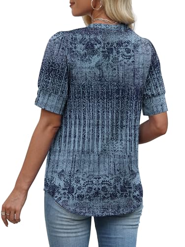 OFEEFAN Women's Short Sleeve Blouse - Now $9.97 (41% Off) - Image 5