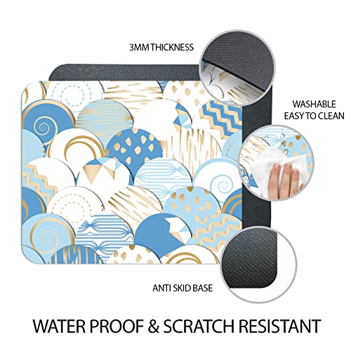 Image of PAPER PLANE DESIGN Mouse Pad Designer Anti Skid Mouse Pads for Desktop and Laptop Computers. D1010