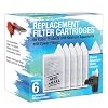 Koller Products Replacement Filter Cartridges – Small, 6-Pack