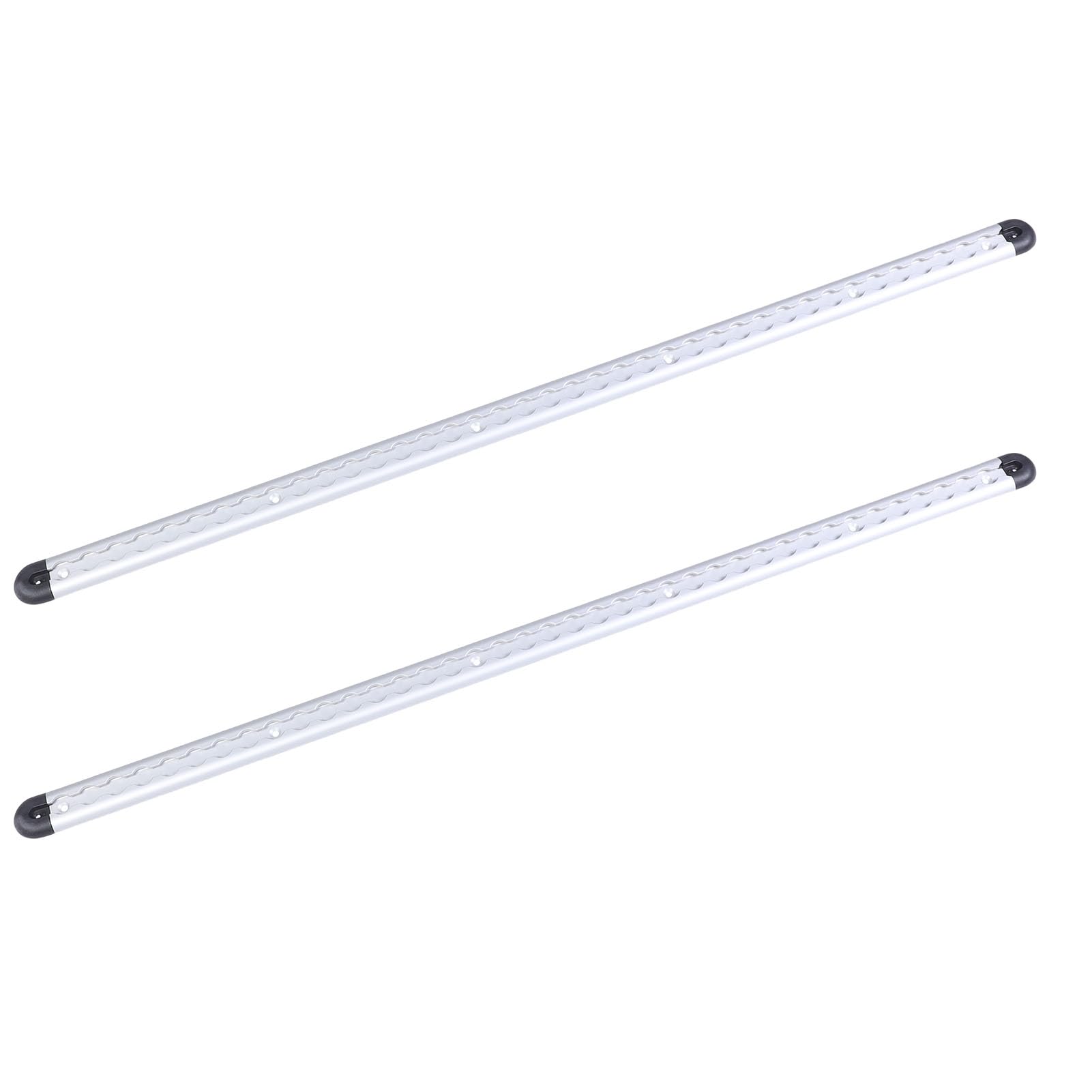 Karlak Durable 2 Pack L Track Cargo Track System with Rings Fittings End