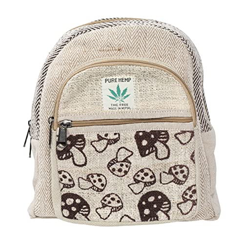 shroom-hemp-backpack-Small-backpack-cotton-stripe-backpack-hippie-backpack-trekking-backpack-traveling-backpack-nepali-backpack-himalayan-backpack-hemp-backpack-small-hemp-backpack