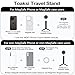 Toaski Phone Holder Stand for Home Office Travel Vacation Essentials,Detachable Tripod & Desk Clamp,Multi-Directional 360° Rotation,Universal Handsfree Phone Mount for iPhone Magsafe & Smartphones