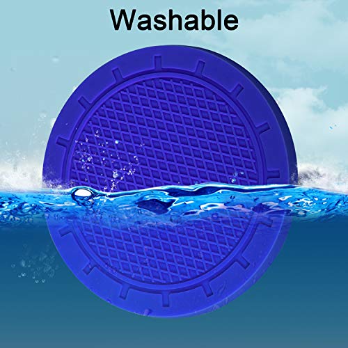 Wisdompro - Sottobicchieri per auto, 4 pezzi, in