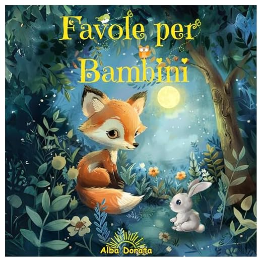 Favole per Bambini: 10 Fiabe Incantevoli per Bambini: Nutrendo Fantasia, Creatività e Autostima | Scoprite il Potere Magico del Cuore (Italian Edition)