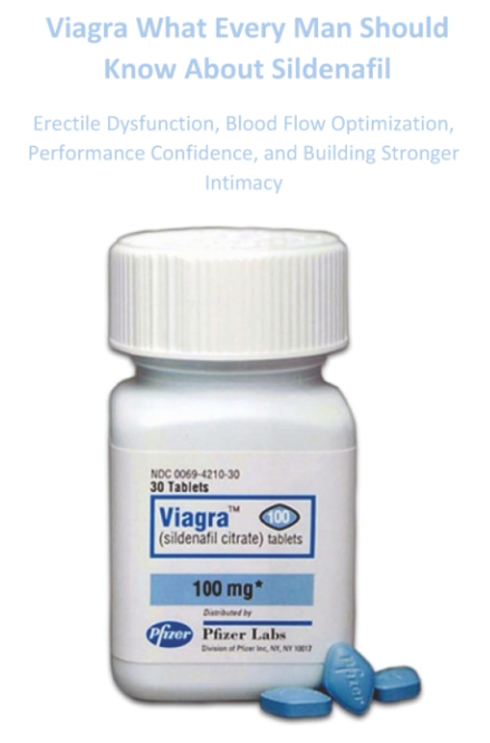 Viagra What Every Man Should Know About Sildenafil: Erectile Dysfunction, Blood Flow Optimization, Performance Confidence, and Building Stronger Intimacy