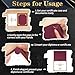 30 Packs Certificate Holders, Burgundy Certificate Covers, Diploma Holders, Certificate Folders with Gold Foil Border for Letter Size 8.5