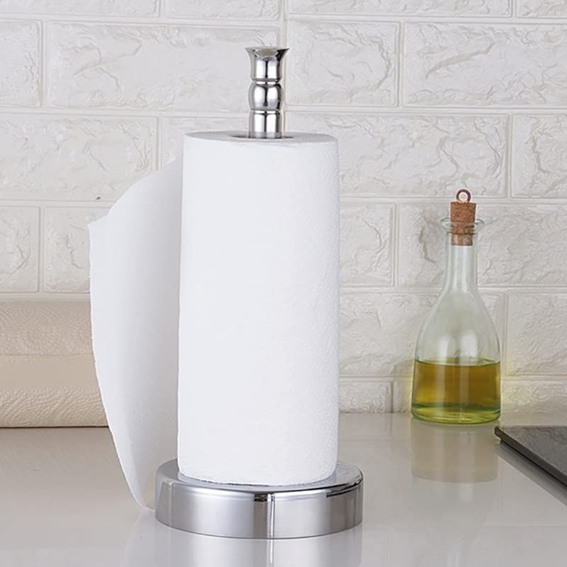 ARINAL Porta Asciugamani di Carta Porta di Asciugamano in Metallo di distributore di Carta Verticale in Acciaio Inossidabile for Cucina da Cucina da banco di Tessuto tovagliolo Porta Carta da Cucina