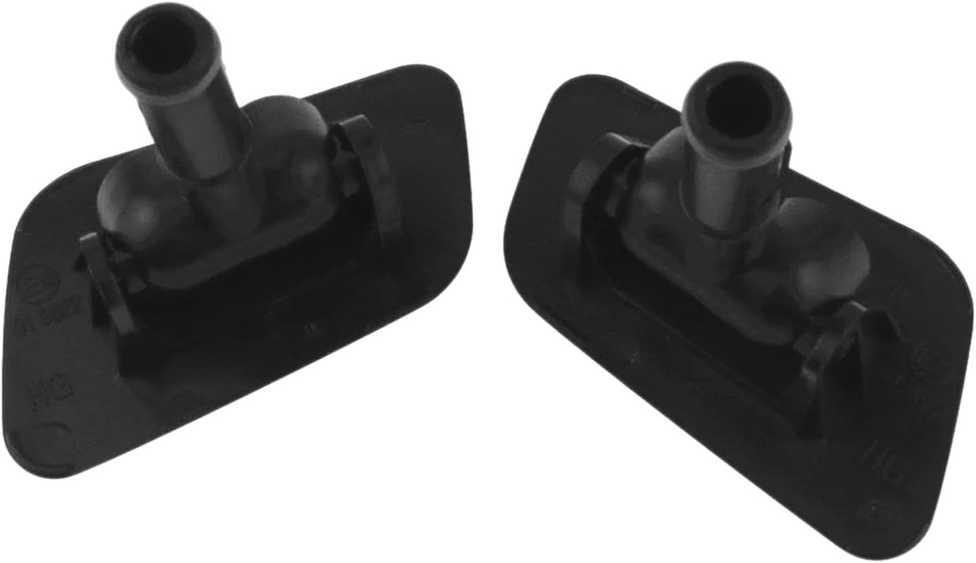 Car Front Head Light Lamp Headlight Washer Spray Nozzle Cover Cap Compatible with Hyundai Azera 2011-2014 986803V000 986903V000