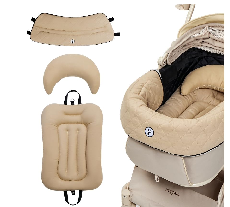 Amazon | 【最新犬用エルゴノミクス設計】PETTENA ペットカート