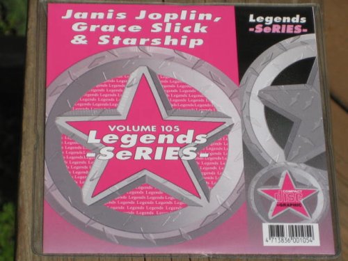 LEGENDS Karaoke CDG Vol.105 JANIS JOPLIN, GRACE SLICK, JEFFERSON STARSHIP and AIRPLANE