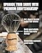 Gentleman Jon Safety Razor Shaving Kit | Vintage Wet Shave Grooming Set for Men - Includes: Safety Razor, Hair Shaving Brush, Alum Block, Shave Soap, Bowl & Double Edge Razor Blades