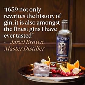 Sipsmith Origin 1639 Gin, 42% ABV, 70cl – Sipsmith