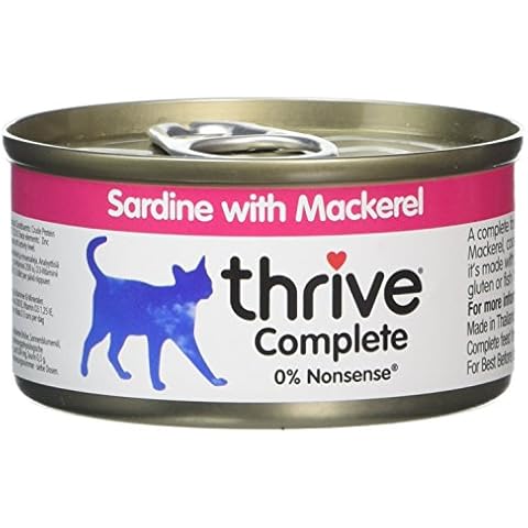 Thrive Cat Food Complete Sardine with Mackerel, Pack of 6 Cover