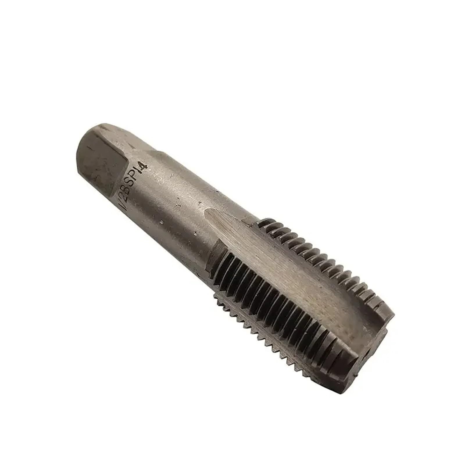 Macho de roscar cónico HSS para Tubos BSP de 1/8", 1/4", 3/8", 1/2" y 3/4", Herramientas de mecanizado de roscas metálicas, Herramienta de roscado, Matriz para Tubos y grifos (1-4)