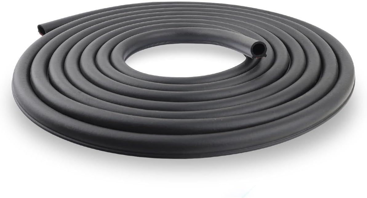13.12Ft Car Hood Sealing Strip,Flexible Rubber Automotive Weather Stripping for Soundproofing & Noise Reduction,Universal Tight Sealing Rubber Seal Strip for Cars,SUVs