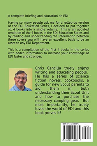 Independently Published Cancilla, Christopher E E*D*I: The Complete Education: Book 5 In The Edi Education Series thumb #1