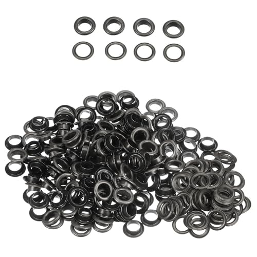 Œillets 18 mm gris acier anti déchirure en fer pour renforcer vos rubans