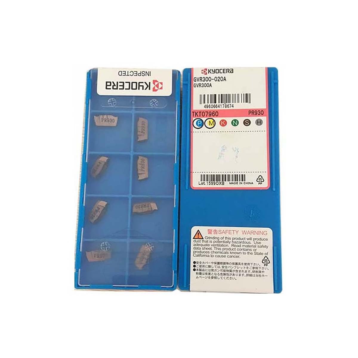 Kyocer a 100% Original GVR GVR30 GVR300 020A GVR300-020A PR930 Holder Grooving Tool Carbide Inserts