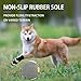 Hundeschuhe Pfotenschutz [4 Stück], Wasserabweisend & Atmungsaktiv, rutschfeste Sohle & Reflektierender Klettverschluss - Für Klein/Mittel/Großhunde | Hochschaftige Outdoor Hundestiefel (6#)