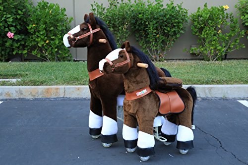 PonyCycle Riding Horse Chocolate Brown Pony (Horse Small) - Thumbnail 4