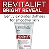 L'Oreal Paris Skincare Revitalift Bright Reveal Facial Cleanser with Glycolic Acid, Anti-Aging Daily Face Cleanser to Exfoliate Dullness and Brighten Skin, 5 Fl Oz (Pack of 1)