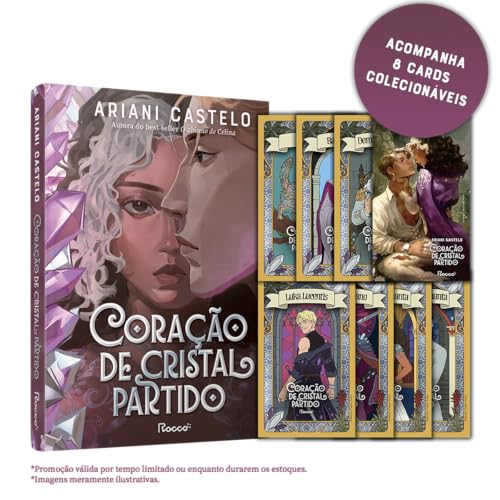 Coração de cristal partido: Com cards colecionáveis